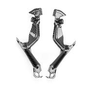 Motorcycle Engine Chassis For MT09 FZ 09 FZ-09 2017 2018 2019 Headlight Cover Bracket Shell Shield Hood Carbon Fiber Motorcycle Access Belly Pan Lower Engine(B)