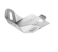 Motorcycle engine cover For KLR650 KLR 650 2022-2024 Motorcycle Bottom Engine Mud Guard 6mm Front Skid Plate Lower Bash Cover(Silver)