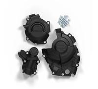 Motorcycle Engine Cover Protector For SUZUKI GSX-8S GSX-8R GSX8S GSX8R GSX 8S 8R For M3 For M4 Pulse Alternator Clutch Protection Guard Motorbike Engine Case Stator Protector Guards(Set 1)