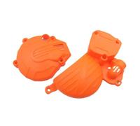 Motorcycle Engine Cover Protector Set Compatible With DT230 MT250 GPX TSE250R KEWS K18 KT250 HJ250 2-Stroke Models(Orange Set)