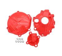 Motorcycle Engine Crank Case Stator Cover Motocycle Ignition Engine Protector Clutch Cover Water Pump Guard For CRF250R CRF250RX 2018 2019 2020 2021 Parts