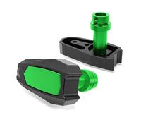Motorcycle Engine Crash Protector Frame Slider Protection For Kawasaki For ZX4R For ZX4RR /SE 2023-2024 For ZX-25R Side Falling Protector(Green,X-1)