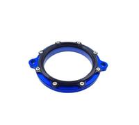 Motorcycle Engine Cylinder Head Timing Chain Cover Aluminum Visible Transparent Protector Guard Compatible With TLR CB250D-G(Blue)