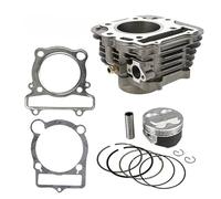 Motorcycle Engine Cylinder Kits With Piston Rings Gasket 80mm Pretty Good Fit For TRX300EX 300EX FOURTRAX Big Bore Cylinder Kit