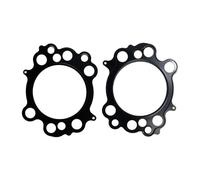 Motorcycle Engine Gasket 2PC Compatible With Yamaha XV1600 Road Star1600 99-03 Midnight 00-03 XV1600A Wild Star 99-02 Motorcycle Cylinder Head Gasket