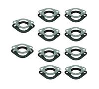 Motorcycle engine gaskets 10Sets 28mm Carb Intake Pipe Gasket For Mikuni VM24 For Keihin PE24 26 28 OKO Pit Dirt Bike