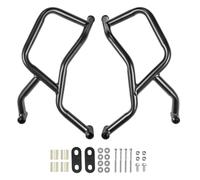 Motorcycle Engine Guard Bumper Accessories For CFMOTO 800MT 2021 2022 2023 2024 Engine Guard Highway Crash Bar Motorcycle Frame Protection(Black- Silver)