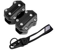 Motorcycle Engine Guard Bumper Crash Protection Block For SUZUKI For V-strom 650 800DE 1000 250 1050 XT DL650 Motorcycle Engine Guards(A Black)