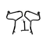 Motorcycle Engine Guard Crash Bar For BMW For R1200GS 2014 2015 2016 2017 Motorcycle Engine Guard Protector Upper&Lower Bumper Crash Bar(Upper Black)