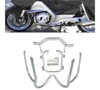 Motorcycle Engine Guard Fairings Bumper Motorcycle Engine Protection Bar For BMW R 1200 RT R1200 R1200RT 2005-2013 2012 2011 2010 2009 2008 2007 2006 Crash Protector Side(Silver)