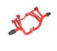 Motorcycle Engine Guard For Benelli BJ125-3E TNT125 BJ TNT 125 TNT135 Motorcycle Engine Guards Frame Protection Bumper Crash Bars Protector(Red-B)