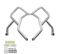 Motorcycle Engine Guard For CFMOTO 800 MT 2021 2022 2023 2024 Motor Accessories 800MT Engine Guard Highway Crash Bars Motorcycle Frame Protection Bumper Motorcycle Engine Bumper(Silver)
