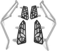 motorcycle engine guard Highway Bars For Zontes 350D 350M 350E 350 D/M/E Motorcycle For Engine Guard Crash Bar Frame(350D Silver)