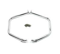 Motorcycle Engine Guard Highway Crash Bar Engine Guard Bumper Protector For Victory For Cross For Country 8 For Ball For For Roads For Classic For Hardball 2010-2017 Protector Bumper(Chrome)