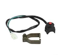 Motorcycle Engine Kill Switch Push Button 7/8 Inch Handlebar
