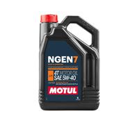 Motorcycle engine lubricating oil NGEN 7 5W40 4T 4L (NEW 7100)