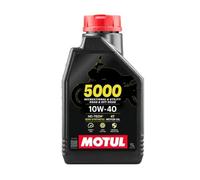 Motorcycle Engine Oil 10W-40 Semi-Synthetic - 4T HC-Tech Motor Oil for Scooters & Motorbikes - High Performance 5000 1L