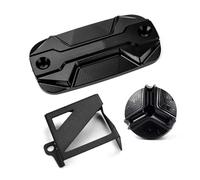 Motorcycle Engine Oil Cap For Africa Twin 1100 1000 CRF1100L CRF1000L Motorcycle Accessories Brake Fluid Reservoir Cover Engine Oil Cap(3 pcs-Black)