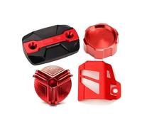 Motorcycle Engine Oil Cap For MT03 MT-03 2015-2024 2023 2022 2021 Motorcycle Front Rear Brake Fluid Cylinder Master Reservoir Cover Oil Filler Cap(Red,B)