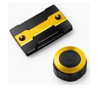 Motorcycle Engine Oil Cap For MT07 MT 07 Mt-07 2014-2021 2022 Accessories Front And Rear Brake Fluid Oil Tank Cover Liquid Storage Tank Cover(Yellow,B)