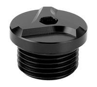 Motorcycle Engine Oil Filler Cap Screw Plug Cover Premium Aluminum Alloy Anodized Rustproof Fit for S1000RR S1000R S1000XR G310GS G310R G450X HP4 Motorcycle Accessories (Black)