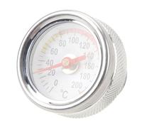 Motorcycle Engine Oil Temperature Gauge,0 to 200 Degrees Celsius Accurate Measurement Easy Installation for Motorbike Application