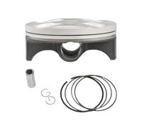 Motorcycle Engine Piston and Ring Kit - 78mm Bore, 16mm Wrist Pin - Compatible with CRF250X (2006-2007), CRF250R (2006-2007)