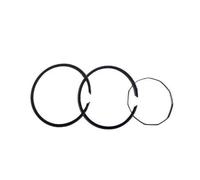 Motorcycle Engine Piston Ring Kit Compatible With 100cc Engines Fits Haojue HJ100-A Qingqi AX100 Jingcheng JC100 QJmotor QJ100 Models(Ring Set)