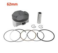 Motorcycle Engine Piston Ring Kit STD Bore +50 +100 Size 62mm 62.50 63mm Fits CBR250 2018-2019 CBR 250 Compatible With Similar Models(1Set 62mm)