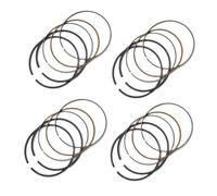 Motorcycle Engine Piston Rings Kit 1 4 Sets Bore STD Size 60mm Compatible With Kawasaki ZX600 600R GPX600R GPZ600R GPX GPZ 600 R(4 Sets 60mm)