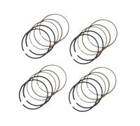 Motorcycle Engine Piston Rings Kit 4 Sets Bore STD Size 57.5mm Compatible With ZZR400 1992-2003 ZRX400 I II III ZRX 400