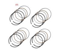 Motorcycle Engine Piston Rings STD Size 77mm To 78mm Compatible With FZ1 FZ1-N YZF-R1 YZF1000 PZ50W RPZ50MP RT50FX PZ50FXW Models(4 Sets 78mm)