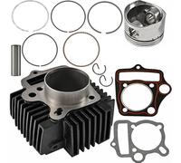 Motorcycle Engine Rebuild Kit 52 4mm Cylinder, Piston For Rings for 110CC 125CC