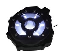 Motorcycle Engine Stator Cover Fit For 2003-2008 GSXR 1000 Motorcycle LEFT See Through Engine Stator Cover(MT049A-BK-WHITE)