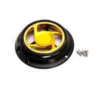 Motorcycle Engine Stator Cover Fit For Sprint Primavera 125 SPRINT PRIMAVERA 150 Scooter CNC Engine Radiator Cover Motorcycle Rotating Cooling Fan(Black-Gold)