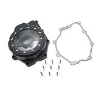 Motorcycle Engine Stator Cover Fit For YZF-R6 2006-2022 Black Left Side Motorcycle Parts Engine Stator Cover See Through(MT313-008A-BLACK)