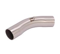Motorcycle Escape Exhaust Modified For Kawasaki For Zx-10r For Zx10r 2008 2009 2010 50.8mm Interface Stainless Steel Middle Link Pipe Exhaust Aluminium