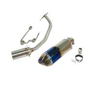 Motorcycle Escape Universal Exhaust Muffler For Ho&nda PCX125 PCX150 Full Exhaust System Stainless Steel PCX 125 2010-2017 Exhausts pipes