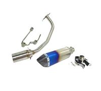 Motorcycle Escape Universal Exhaust Muffler For Ho&nda PCX125 PCX150 Full Exhaust System Stainless Steel PCX 125 2010-2017 Exhausts pipes