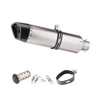 Motorcycle Exhaust 38-51mm Complete Exhaust System Muffler Tail Tube Rear 51mm Universal And DB Killer(I)
