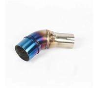 Motorcycle Exhaust 51mm Connection Muffler Modified Slip On Middle Link Pipe For Yamaha For YZF R25 R3 MT-03 Exhaust Baffles