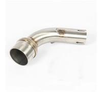 Motorcycle Exhaust 51mm Connection Muffler Modified Slip On Middle Link Pipe For Yamaha For YZF R25 R3 MT-03 Exhaust Adapter