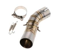 Motorcycle Exhaust Adapter Pipe Kit Durable Stainless Steel Connecting Tube for Z900 Modified System Motorcycle Muffler