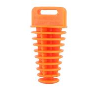 Motorcycle Exhaust Bung, 4 Stroke Exhaust Bung MX Exhaust Bung 2 Stroke Exhaust Muffler Plug Silencer Bung Wash Plug for 2 and 4 Stroke Motorcycle Dirt ATV Quad(Orange) atv exhaust plug