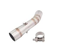 Motorcycle Exhaust Compatible With Benelli For 502 502C TRK251 Motorcycle Exhaust For Escape Modified 51mm Connecting Middle Link Pipe Muffler