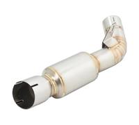 Motorcycle Exhaust Compatible With Benelli For Leoncino 800 BJ800 Motorcycle Exhaust For Escape Modified Link Pipe With Catalyst For Eliminator Enhanced Muffler