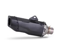 Motorcycle Exhaust Compatible With F750GS Motorbike Accessories Motorcycle Universal Four Corners Muffler 51mm Modify Exhaust Tail Pipe(Type C)