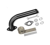 Motorcycle exhaust connecting pipe Motorcycles Exhaust Pipe Kit For Predator 212cc 224cc 196cc CT200U BT200X CT200U-EX GX160 GX200 Replacement Accessories