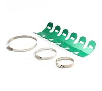 Motorcycle Exhaust Cover Motorcycle Parts Modification Universal Keel Heat Sink Heat Shield Off-road Vehicle Exhaust Protection Exhaust Protector Cover(Green)