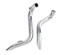 Motorcycle Exhaust End Silencers For Harley For Softail For Sportster 883 1200 Custom Forword Control For Dyna For Touring For Electra Glide For Drag 1.75" 13/4" Exhaust Pipes (Color : 2)